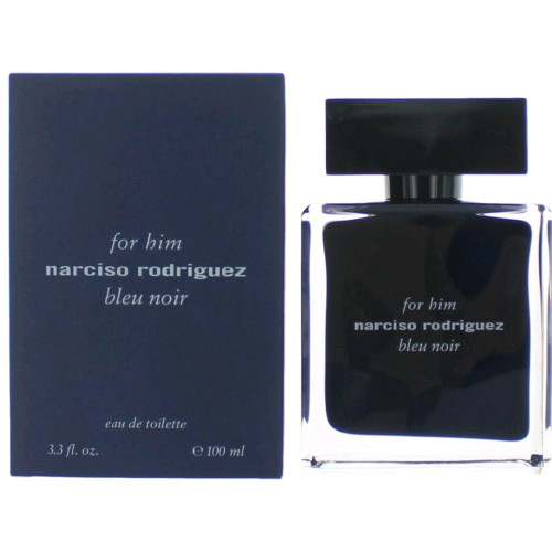 Narciso Rodriguez Bleu Noir by Narciso Rodriguez, 3.3 oz Eau De Toilette Spray for Men - PS-AMNRBN34S