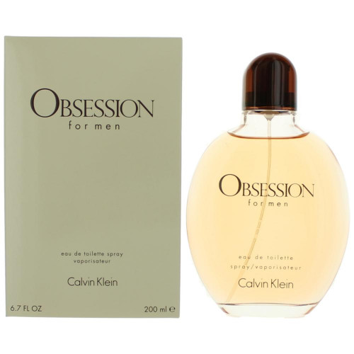 Obsession by Calvin Klein, 6.7 oz Eau De Toilette Spray for Men - PS-AMOBS67S