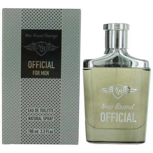 Official by New Brand, 3.3 oz Eau De Toilette Spray for Men - PS-AMOFIC34S