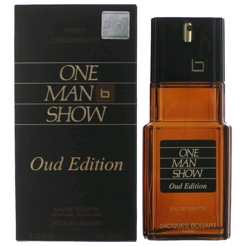 One Man Show Oud Edition by Jacques Bogart, 3.3 oz Eau De Toilette Spray for Men - PS-AMONEMOE34S