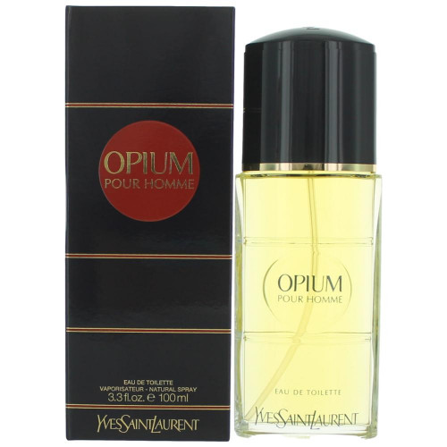Opium Pour Homme by Yves Saint Laurent, 3.3 oz Eau De Toilette Spray for Men - PS-AMOP33S