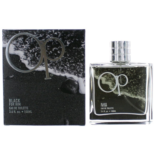 OP Black For Him by Ocean Pacific, 3.4 oz Eau De Toilette Spray for Men - PS-AMOPB34S