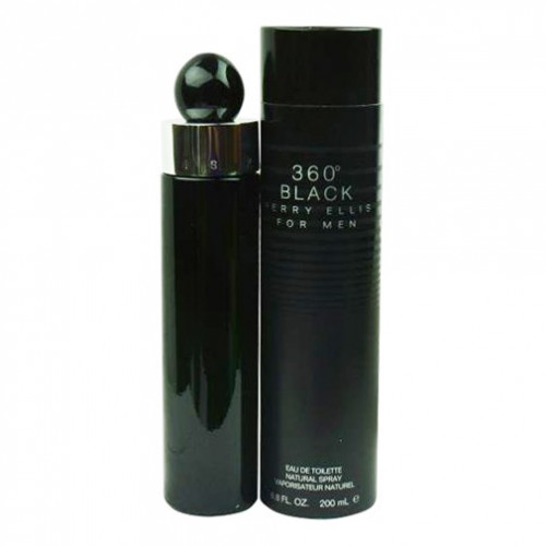 Perry Ellis 360 Black by Perry Ellis, 6.8 oz Eau De Toilette Spray for Men - PS-AMP360BK67S