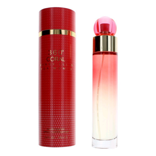 Perry Ellis 360 Coral by Perry Ellis, 3.4 oz Eau De Parfum Spray for Women - PS-AMP360C34S