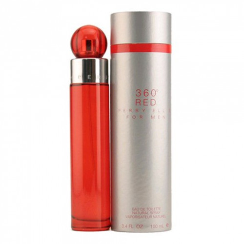 Perry Ellis 360 Red by Perry Ellis, 3.4 oz Eau De Toilette Spray for Men - PS-AMP360R34S