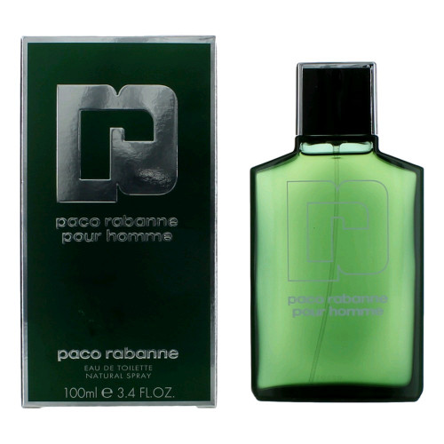 Paco Rabanne Pour Homme by Paco Rabanne, 3.4 oz Eau De Toilette Spray for Men - PS-AMPAC34S