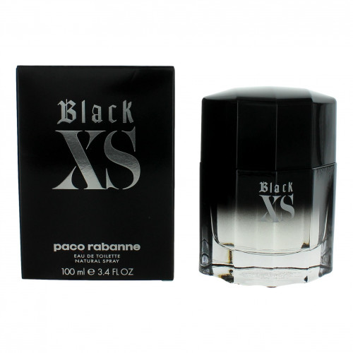 Black XS by Paco Rabanne, 3.4 oz Eau De Toilette Spray for Men - PS-AMPACXSBL34S