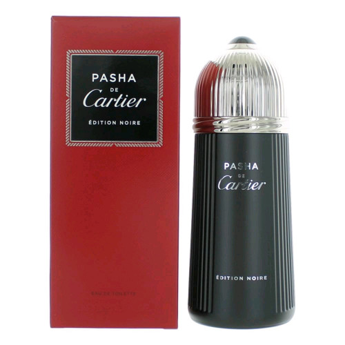 Pasha de Cartier Edition Noire by Cartier, 5 oz Eau De Toilette Spray for Men - PS-AMPASN5S