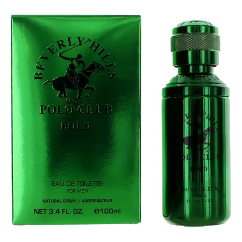 BHPC Bold by Beverly Hills Polo Club, 3.4 oz Eau De Toilette Spray for Men - PS-AMPCBHBO34S