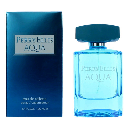 Perry Ellis Aqua by Perry Ellis, 3.4 oz Eau De Toilette Spray for Men - PS-AMPEAQ34S