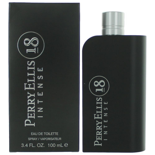 Perry Ellis 18 Intense by Perry Ellis, 3.4 oz Eau De Toilette Spray for Men - PS-AMPER18IN34S