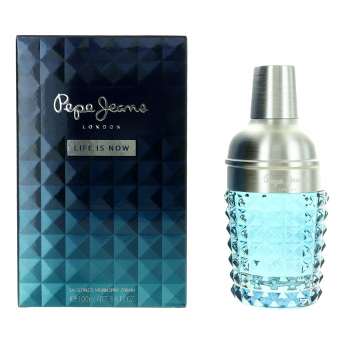 Life is Now by Pepe Jeans London, 3.4 oz Eau de Toilette Spray for Men - PS-AMPJLIN34S