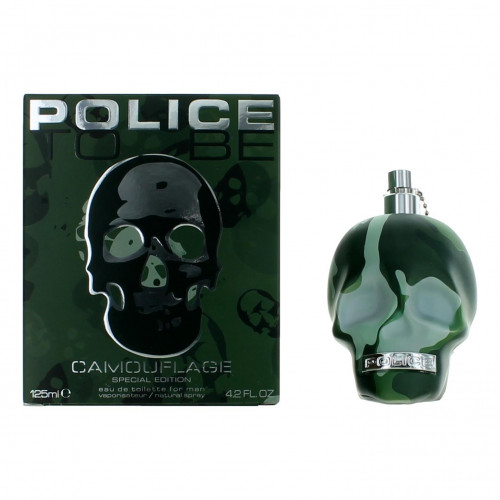 Police To Be Camouflage by Police, 4.2 oz Eau De Toilette Spray for Men - PS-AMPOLTBCO42S
