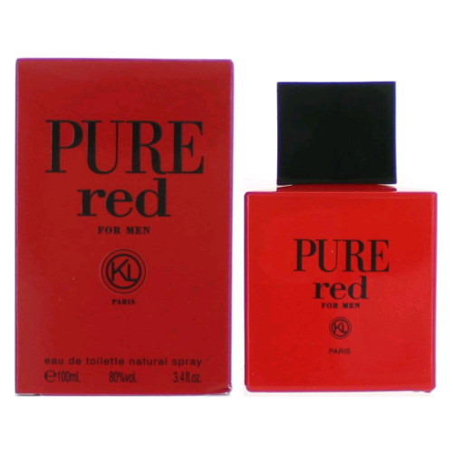 Pure Red by Karen Low, 3.4 oz Eau De Toilette Spray for Men - PS-AMPURED34S