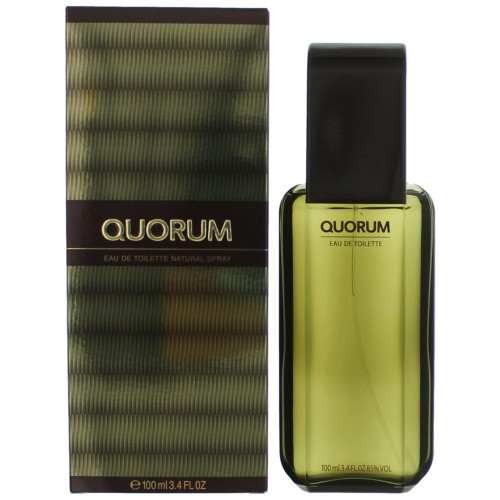 Quorum by Puig, 3.4 oz Eau De Toilette Spray for Men - PS-AMQUO34S