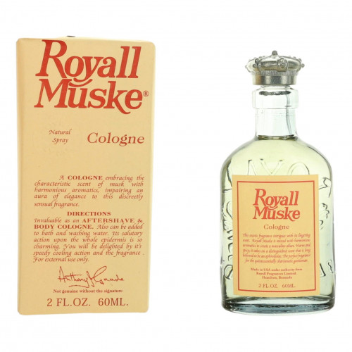 Royall Muske by Royall Fragrances, 2 oz All Purpose Cologne for Men - PS-AMRKUS2
