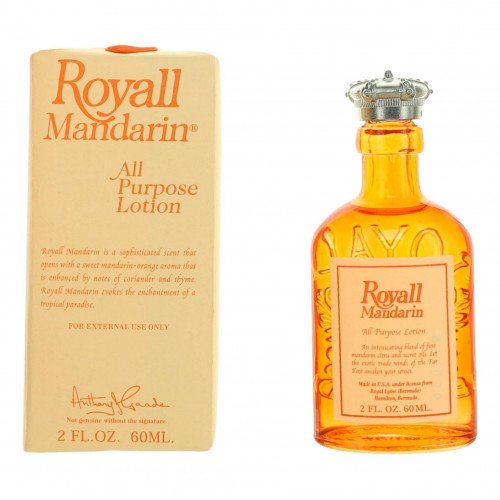 Royall Mandarin by Royall Fragrances, 2 oz All Purpose Lotion for Men - PS-AMRMAN2