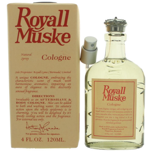 Royall Muske by Royall Fragrances, 4 oz Cologne Spray for Men - PS-AMRMUS4SPL