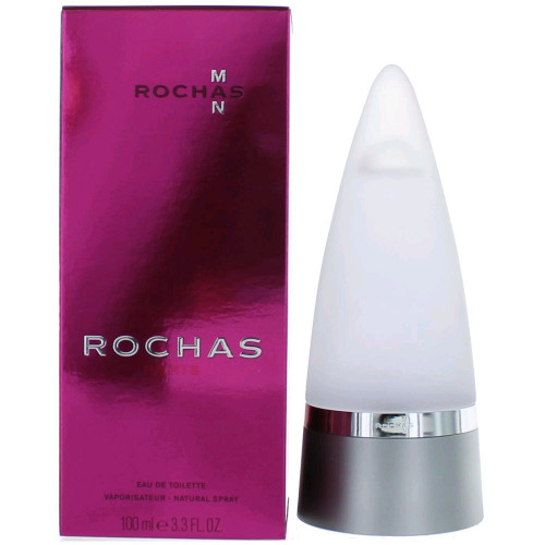 Rochas Man by Rochas, 3.3 oz Eau De Toilette Spray for Men - PS-AMROC34S