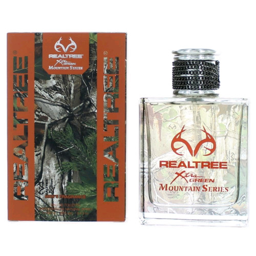 Realtree Mountain Series by Realtree, 3.4 oz Eau De Toilette Spray for Men - PS-AMRTMS34S
