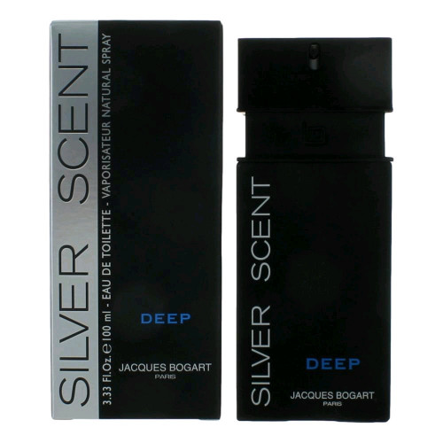 Silver Scent Deep by Jacques Bogart, 3.4 oz Eau de Toilette Spray for Men - PS-AMSSDJB34S