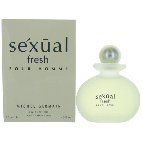 Sexual Fresh by Michel Germain, 4.2 oz Eau De Toilette Spray for Men - PS-AMSXLF42S