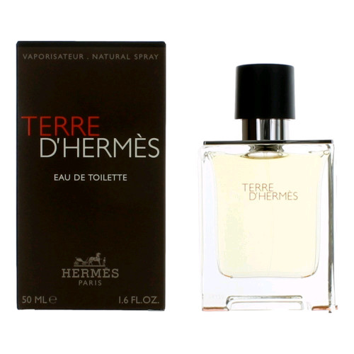 Terre DHermes by Hermes, 1.6 oz Eau De Toilette Spray for men. - PS-AMTERR17S