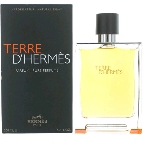 Terre DHermes by Hermes, 6.7 oz Pure Parfum Spray for Men - PS-AMTERR67PP