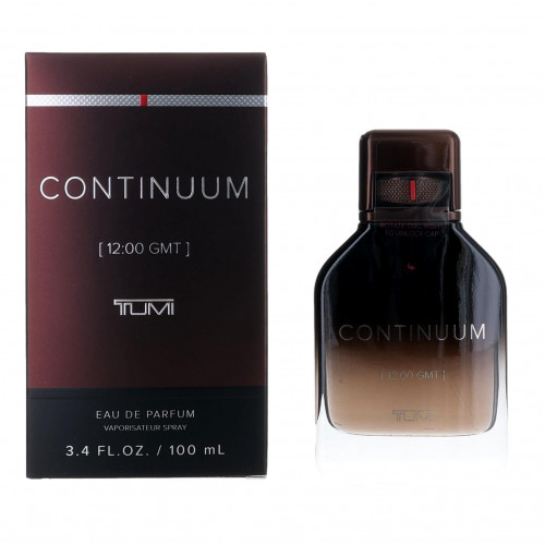 Continuum [12:00 GMT] by Tumi, 3.4 oz Eau de Parfum Spray for Men - PS-AMTUMCON34PS