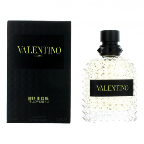 Valentino Uomo Born In Roma Yellow Dream by Valentino, 3.4 oz Eau De Toilette Spray for Men - PS-AMVALBIRY34S