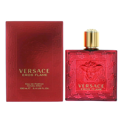 Eros Flame by Versace, 3.4 oz Eau De Parfum Spray for Men - PS-AMVEREF34PS