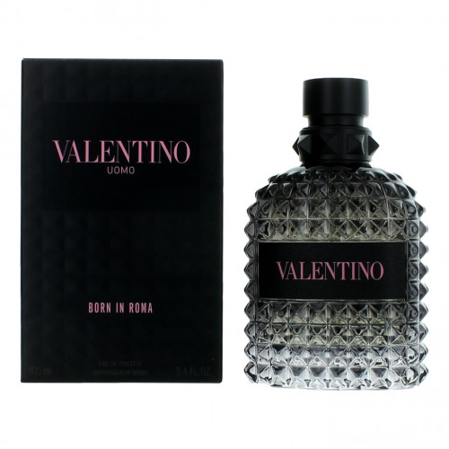 Valentino Uomo Born In Roma by Valentino, 3.4 oz Eau De Toilette Spray for Men - PS-AMVHBIR34S