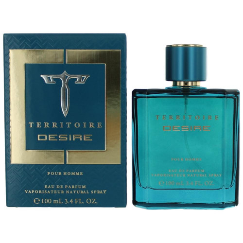 Territoire Desire by YZY, 3.4 oz Eau De Parfum Spray for Men - PS-AMYZYTERD34