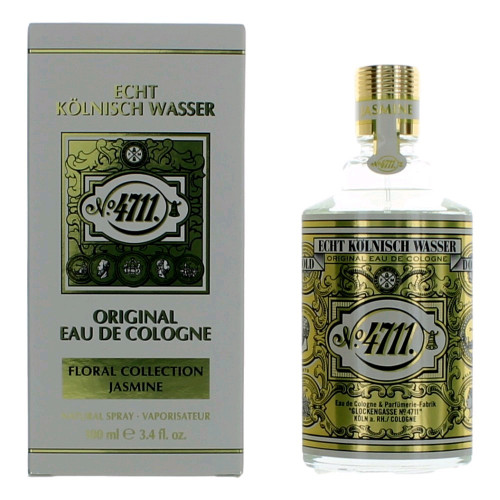 4711 Floral Collection Jasmin by 4711, 3.4 oz Eau De Cologne Spray for Unisex - PS-AU4711FCJ57S