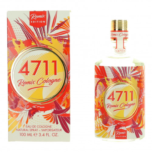 4711 Remix Paradise by Muelhens, 3.4 oz Eau de Cologne Spray for Unisex - PS-AU4711RMPA34S