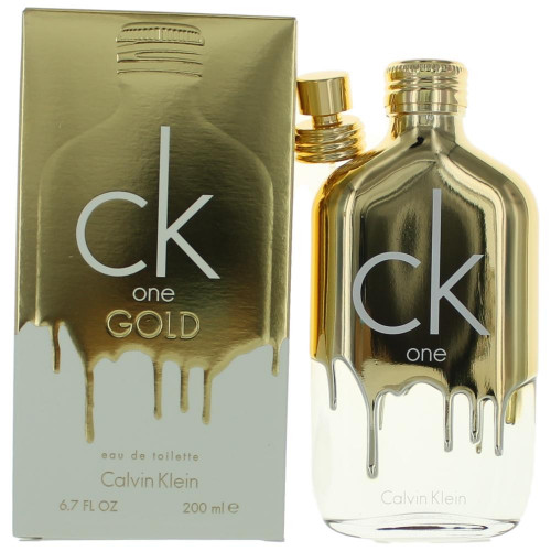 CK One Gold by Calvin Klein, 6.7 oz Eau De Toilette Spray for Unisex - PS-AUCKOG67S