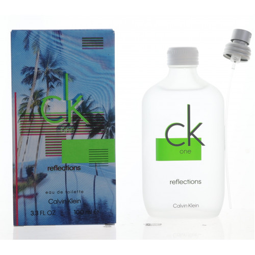CK One Reflections by Calvin Klein, 3.3 oz Eau de Toilette Spray for Unisex - PS-AUCKOR
