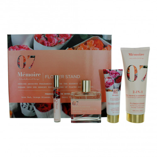 Flower Stand by Memoire Archives, 4 Piece Gift Set for Unisex - PS-AUGMEMFS4