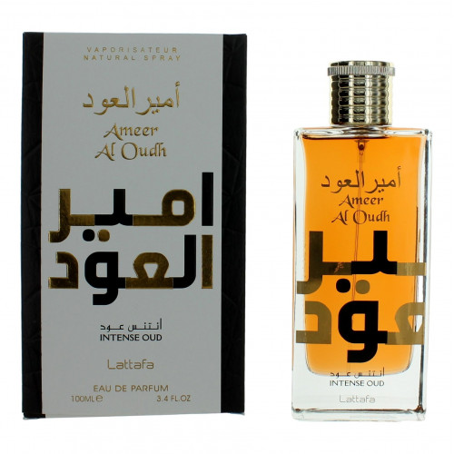Ameer Al Oudh Intense Oud by Lattafa, 3.4 oz Eau De Parfum Spray for Unisex - PS-AULATAFAAOI34PS