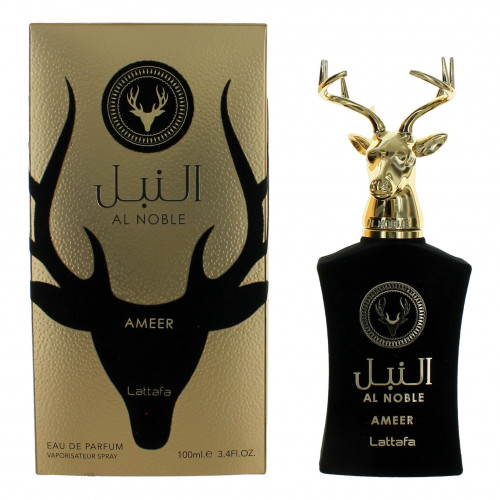 Al Noble Ameer by Lattafa, 3.4 oz Eau De Parfum Spray for Unisex - PS-AULATAFANA34PS