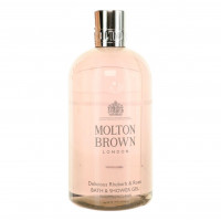 Delicious Rhubarb & Rose by Molton Brown, 10 oz Bath & Shower Gel for Unisex