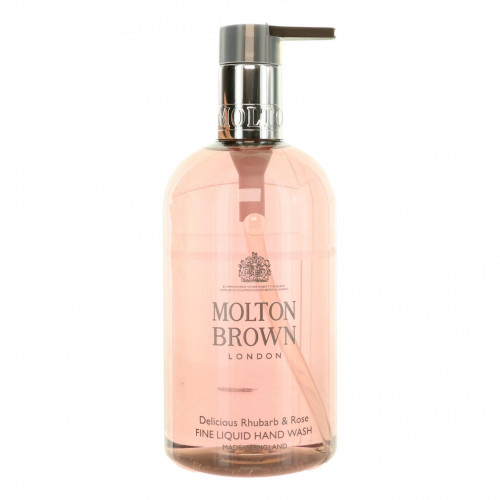Delicious Rhubarb & Rose by Molton Brown, 10 oz Fine Liquid Hand Wash - PS-AUMBRRFLH10