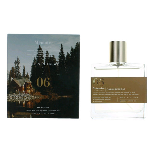Cabin Retreat by Memoire Archives, 3.4 oz Eau De Parfum Spray for Unisex - PS-AUMEMCR34PS