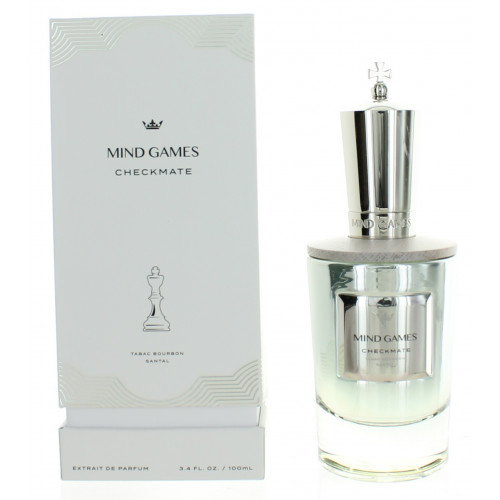 Checkmate Silver King  by Mind Games, 3.4 oz Extrait De Parfum for Unisex - PS-AUMGSK34PS