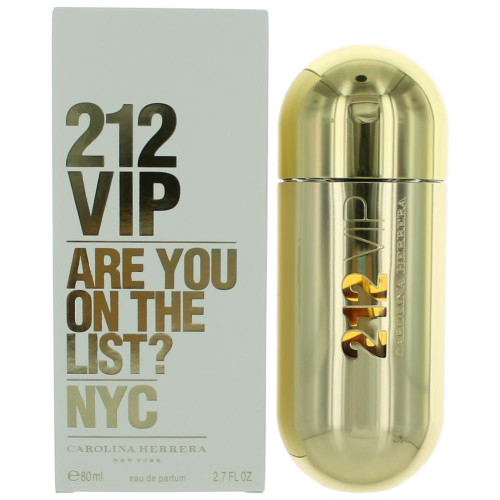 212 VIP by Carolina Herrera, 2.7 oz Eau De Parfum Spray for Women - PS-AW212V34S
