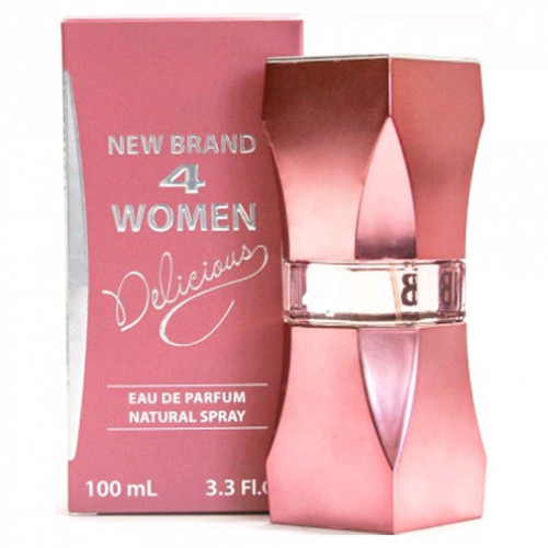 4 Women Delicious by New Brand, 3.3 oz Eau De Parfum Spray for Women - PS-AW4WD34S