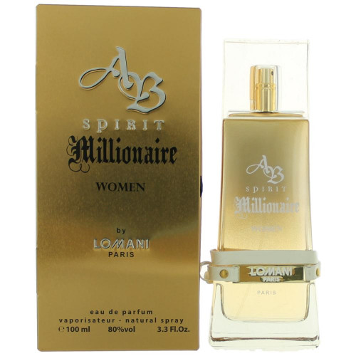 AB Spirit Millionaire by Lomani, 3.3 oz Eau De Parfum Spray for Women - PS-AWABSM34PS