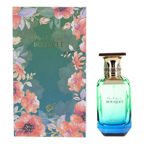 Mystique Bouquet by Afnan, 2.7 oz Eau De Parfum Spray for Women - PS-AWAFMB28PS
