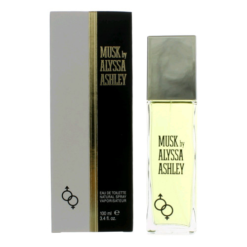 Musk by Alyssa Ashley, 3.3 oz Eau De Toilette Spray for Women - PS-AWALY34