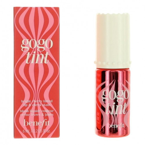 Gogo Tint by Benefit, .2 oz Bright Cherry Tinted Lip & Cheek Stain - PS-AWBENCLTGGT